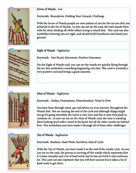 Learn Tarot Guide Digital Download